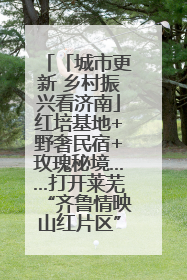 「城市更新 乡村振兴看济南」红培基地+野奢民宿+玫瑰秘境……打开莱芜“齐鲁情映山红片区”的破圈秘籍