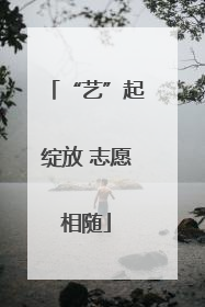“艺”起绽放 志愿相随