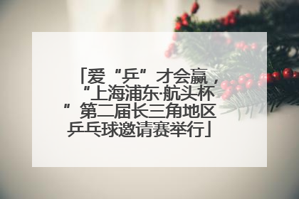 爱“乒”才会赢，“上海浦东·航头杯”第二届长三角地区乒乓球邀请赛举行