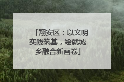 翔安区：以文明实践筑基，绘就城乡融合新画卷