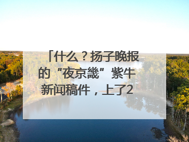 什么？扬子晚报的“夜京畿”紫牛新闻稿件，上了2025年镇江中考模拟卷！