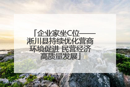 企业家坐C位——淅川县持续优化营商环境促进 民营经济高质量发展
