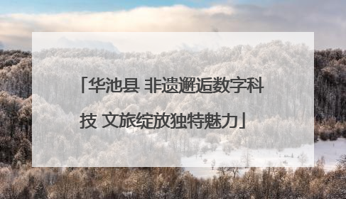 华池县 非遗邂逅数字科技 文旅绽放独特魅力