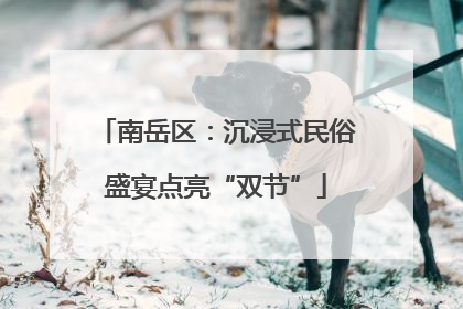 南岳区：沉浸式民俗盛宴点亮“双节”
