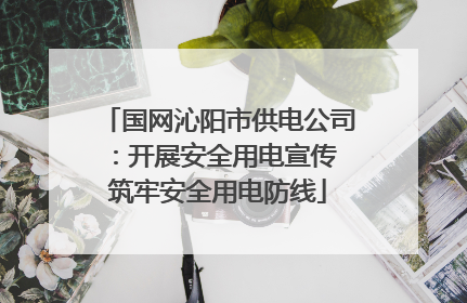 国网沁阳市供电公司：开展安全用电宣传 筑牢安全用电防线