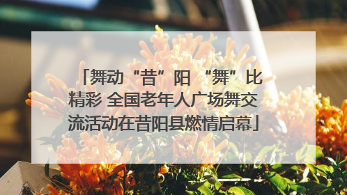 舞动“昔”阳 “舞”比精彩 全国老年人广场舞交流活动在昔阳县燃情启幕