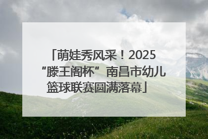 萌娃秀风采！2025“滕王阁杯”南昌市幼儿篮球联赛圆满落幕