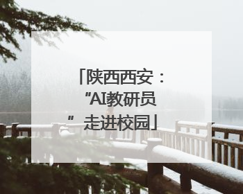 陕西西安：“AI教研员”走进校园
