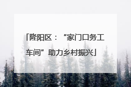 隆阳区：“家门口务工车间”助力乡村振兴