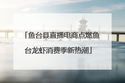 鱼台县直播电商点燃鱼台龙虾消费季新热潮